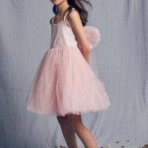 Nellystella Peach Dress in Peaches